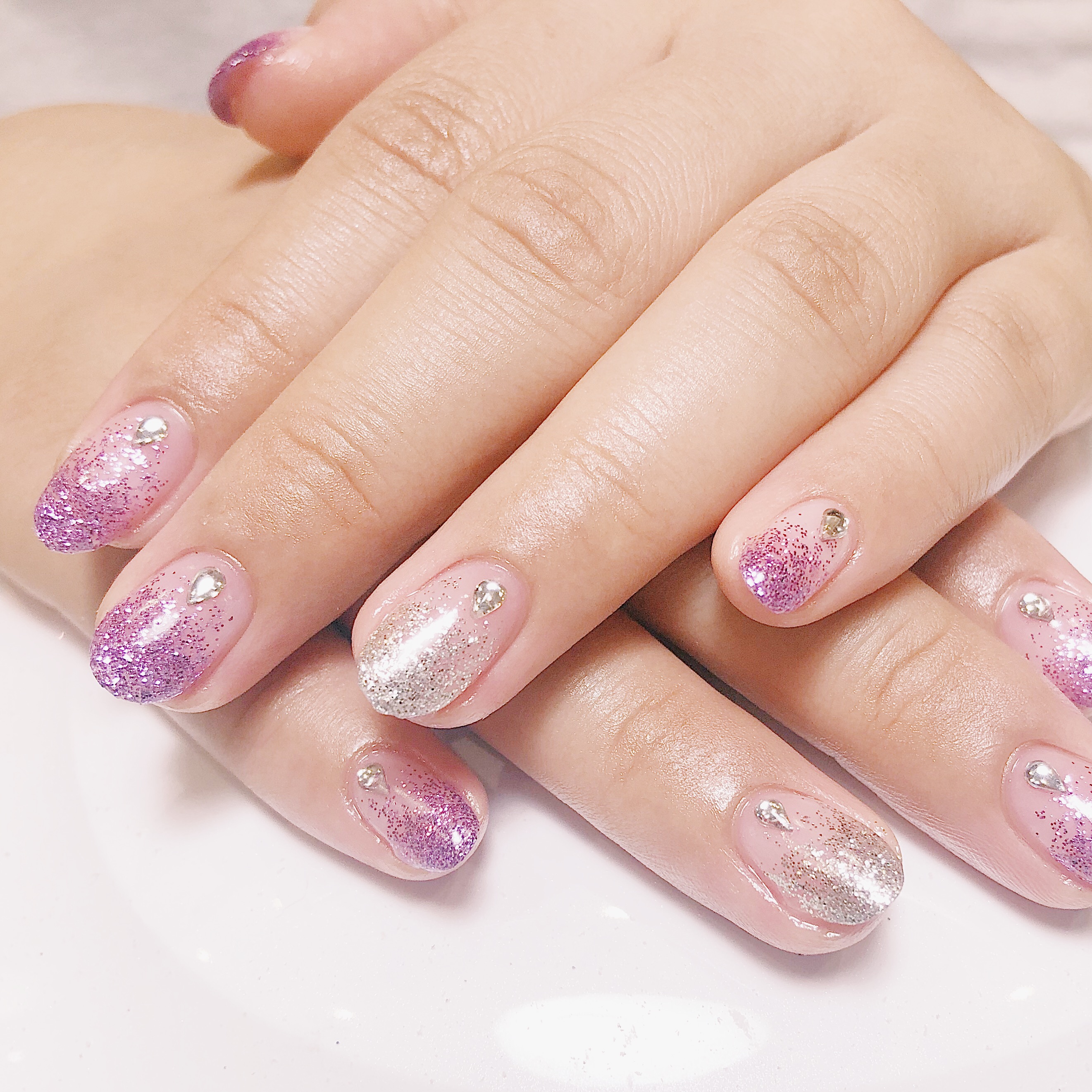 値下げ　新品レペット 38.5 (24cm) キラキラのラメ　グラデーション 5D28F879-06A0-4B58-9473-